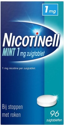 Nicotinell mint 1 zuigtablet 1 mg  - 96 zuigtabletten