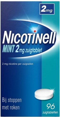Nicotinell mint zuigtablet 2 mg - 96 zuigtabletten